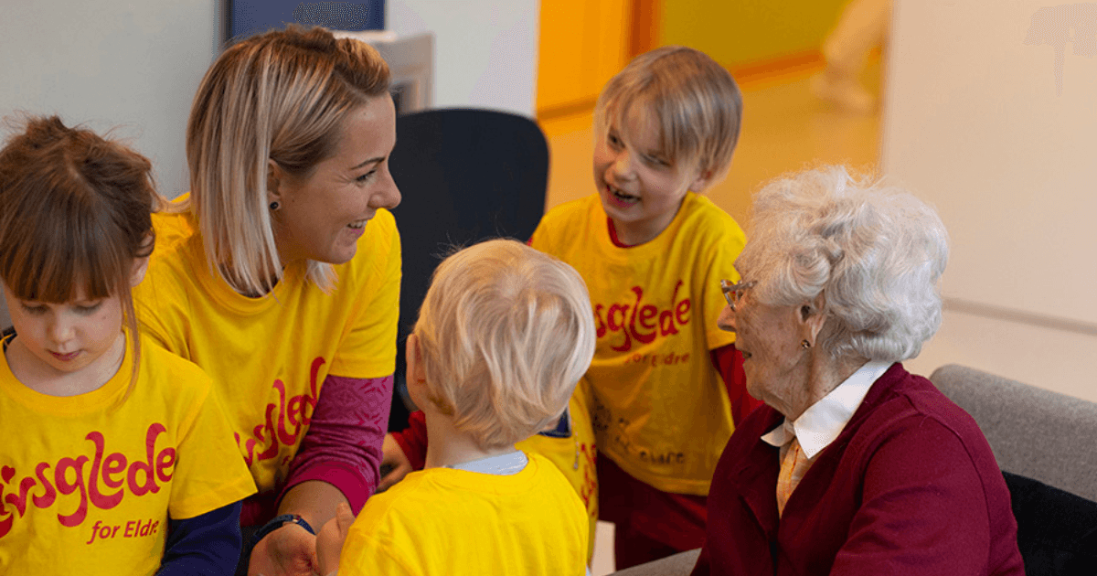 Generasjonsmøte mellom barn og eldre