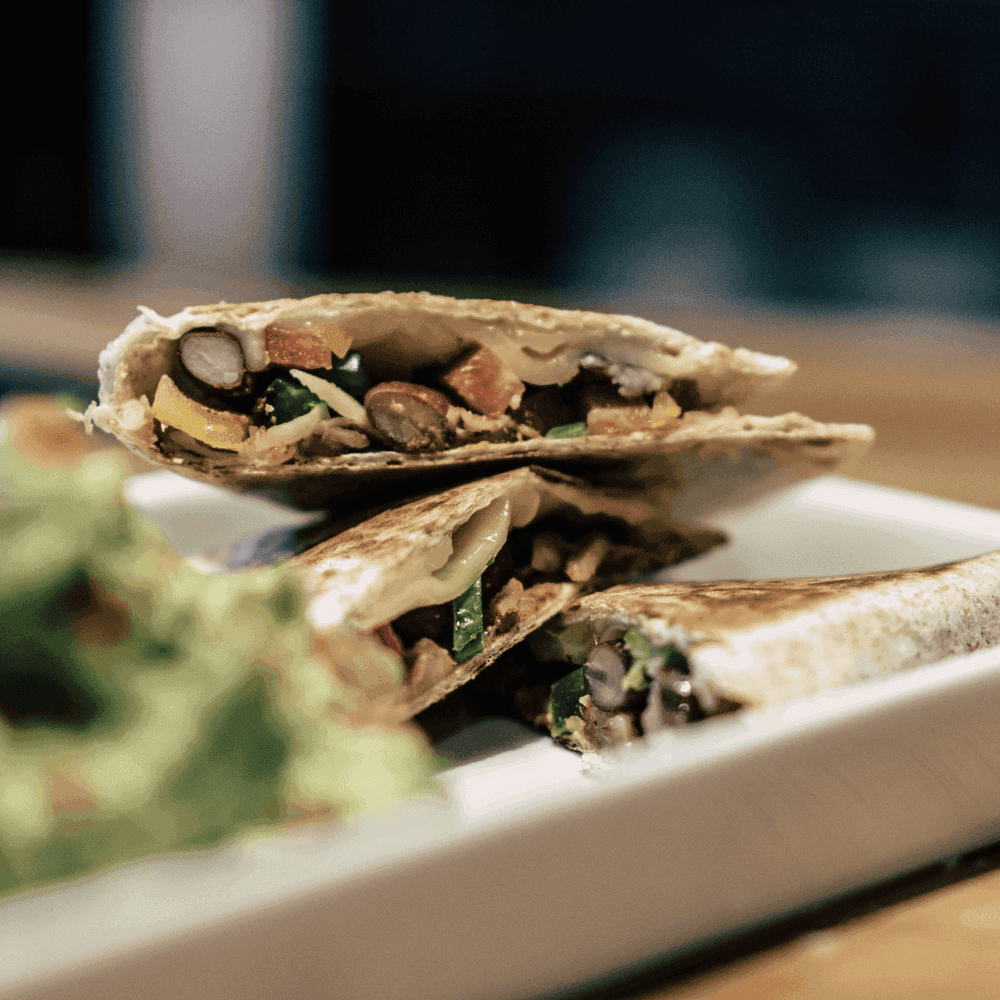 Quesadilla som turmat