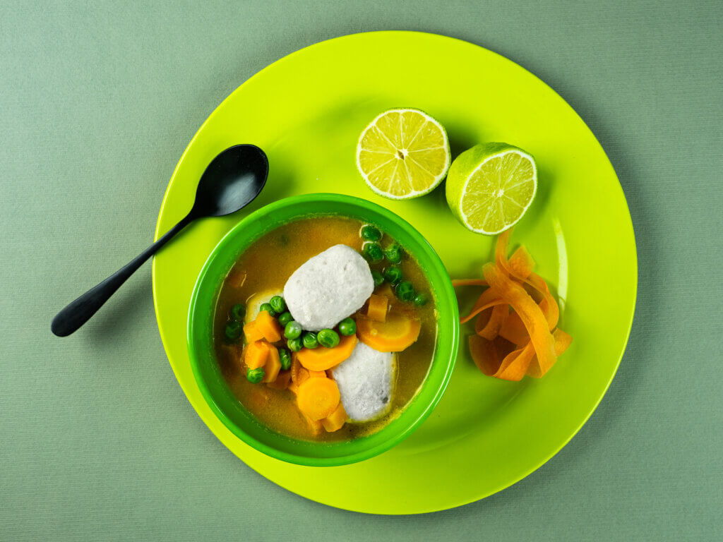 Thai fiskebollecurry