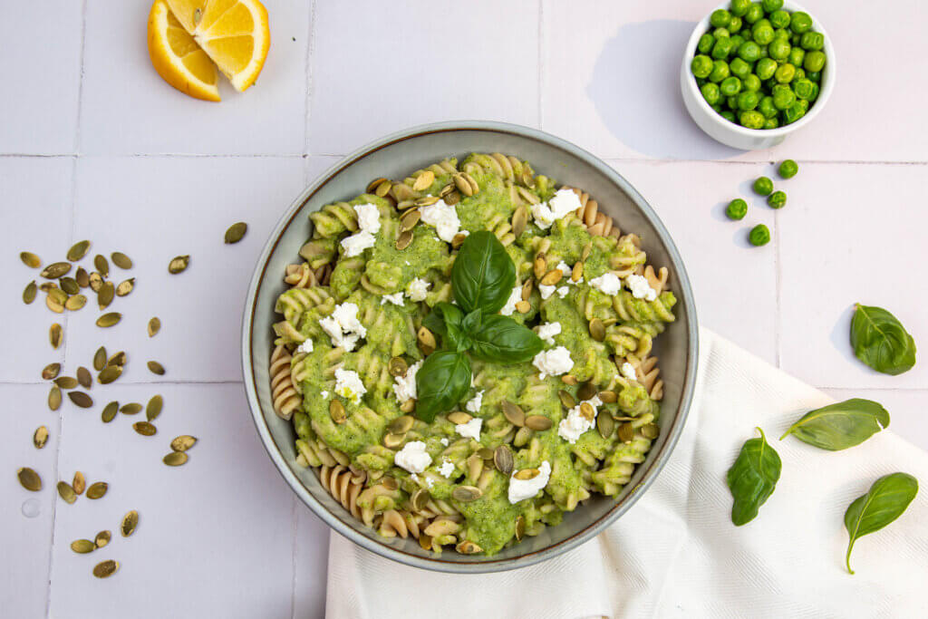 Grønn monsterpasta